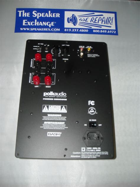 1 Channel Multimedia Speaker Syste. . Psw505 replacement parts